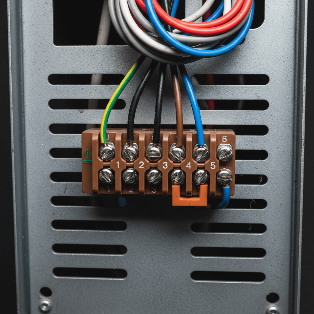 Fachgerechter Anschluss eines modernen Elektroherds in der Küche